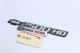 00-06 CHEVROLET SILVERADO 2500 HD DURAMAX DIESEL BADGE Q0857 image 4