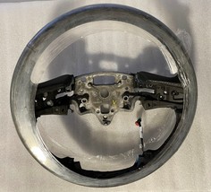 Factory original black leather steering wheel for some 2019+ Chevy truck... - $38.72 CAD