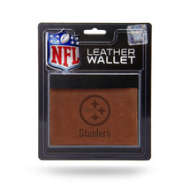 Pittsburgh Steelers Wallet Trifold Leather Embossed Special Order [Free ... - £22.24 GBP