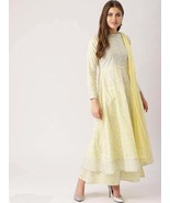 Designer Beautiful Printed Kurti Set with Dupatta  indian Party wear Eth... - $58.35 CAD