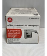 GE 60 Amp 240-Volt Non-Fuse AC Disconnect with GFCI Receptacle TFN60RGFRCP - €50,50 EUR