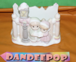 Enesco Precious Moments 1994 Sugar Town Carolers By Fence Napkin Holder - £19.54 GBP