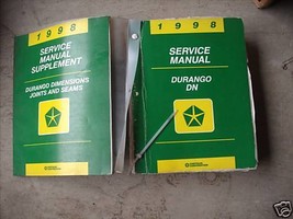 1998 Dodge Durango Truck Service Repair Shop Manual Set Oem W Supplement - $101.08