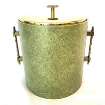 Retro Vintage 70&#39;s Green Ice-bucket West Bend Thermo-Serve - $49.49