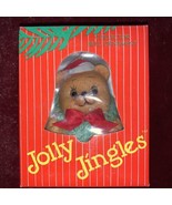 Vintage Jolly Jingles Hand-Painted Porcelain Bisque Teddy Bear Bell Orna... - $355.23 MXN