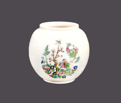 Sadler Indian Tree spoon vase, spice jar, open ginger jar made in England. - $54.47
