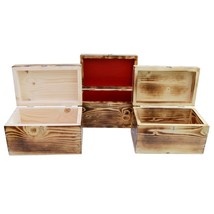 Handmade Luxury Wooden Craft Box Treasure Chest Storage Memory Keepsake Gift - £29.16 GBP+