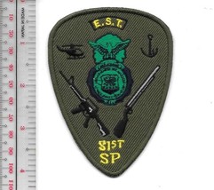 US Air Force USAF 51sth Security Police Squadron Emergency Service Team Patch - £7.98 GBP