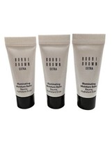 3 Bobbi Brown Extra Illuminating Moisture Balm Bare Glow 5ml Each Travel... - $9.99