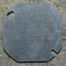 CBP Concrete Box Cover Plate Octogonal Solid - £6.37 GBP