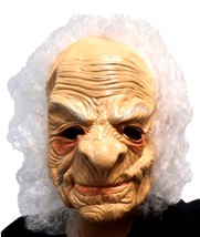 Halloween Hairy Old Person Wrinkled Mad Scientist  Latex Mask 1411 - $304.32 MXN
