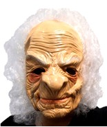Halloween Hairy Old Person Wrinkled Mad Scientist  Latex Mask 1411 - £12.95 GBP