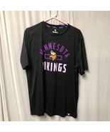 Minnesota Vikings Fanatics Shirt Mens XL Performance Tee - £9.96 GBP