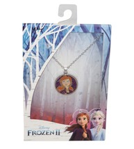 Disney Frozen 2 - Anna Necklace - Fine Silver Plated 16&quot; Chain 2019 - £6.25 GBP