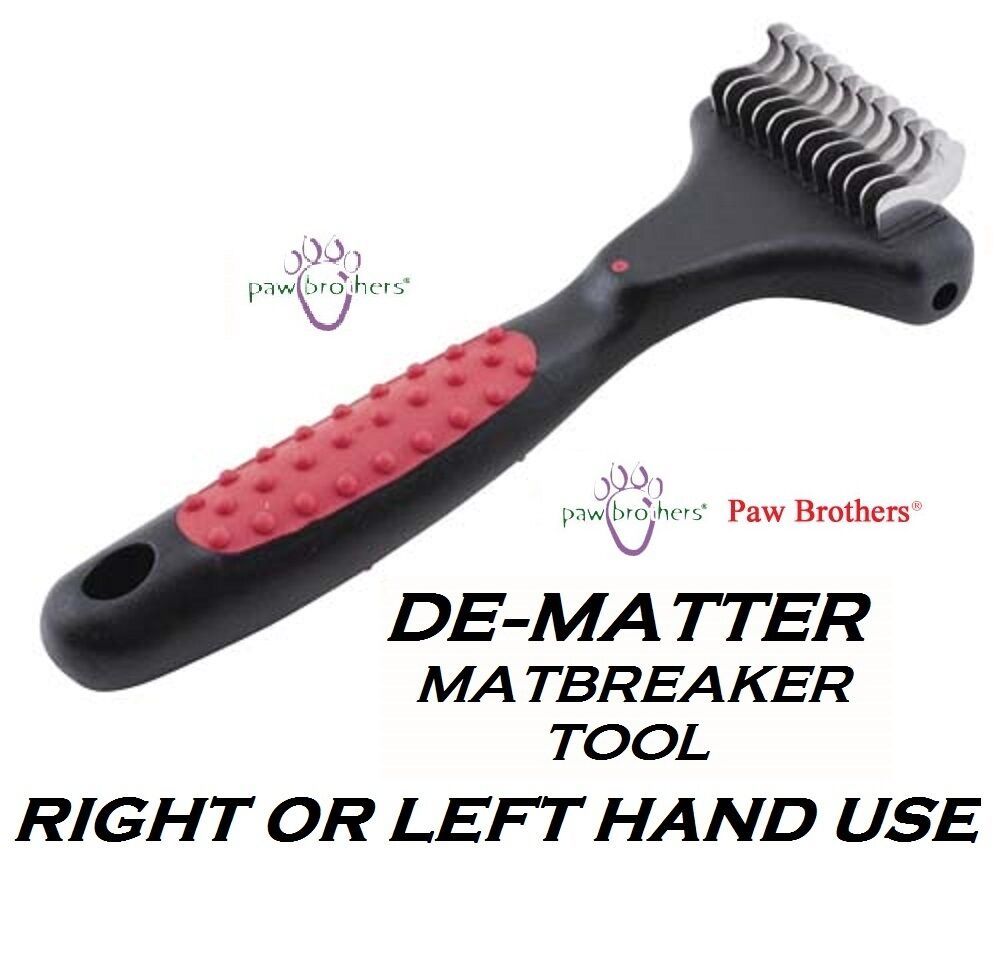 Dog Cat Hair Coat MATBREAKER Mat Breaker DE-MATTER RAKE Razor Tool 12 Bl... - $12.99