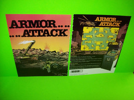 Armor Attack 1981 Video Arcade Game Magazine Trade Ad Artwork - £8.54 GBP