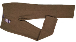 NEW Ralph Lauren Collection 100% Cashmere Pants!  US 8   Brown &amp; Tan Her... - £439.63 GBP