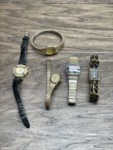 Lot of 5 Watches Parts Repair Gloria Vanderbilt Timex Oman Gruen Eternit... - $14.85