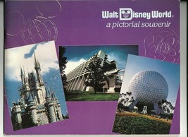 1983 Walt Disney world Pictorial Souvenir Book Vintage OOP - £34.00 GBP