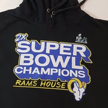 Independent Trading Company Men's Black Drawstring Hoodie Pullover Sweatshirt L image 8