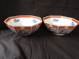 antique chinese porcelain pair of large bowls. Marked bottom - £192.72 GBP