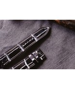 (Customizable, multiple size) Alligator leather handmade watch straps - $149.99