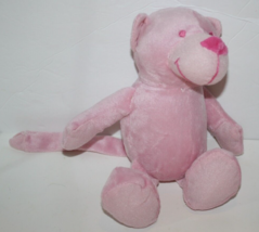 Hartz Puppy Dog Toy Pink Plush Bear Cat 10&quot; Squeak Sound Soft Stuffed An... - $10.67