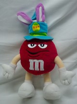 Galerie M&amp;M&#39;s Red Character W/ Easter Bunny Ears 12&quot; Plush Stuffed Animal Toy - £11.69 GBP