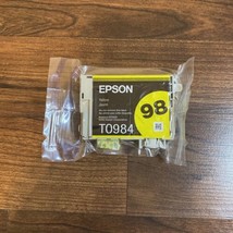 Genuine Epson High- Capacity Yellow 98 Ink BRAND NEW - $9.49