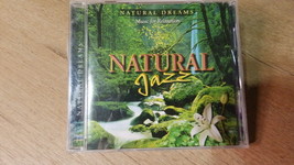 Natural jazz dreams music for relaxation on cd smooth relaxed sax &amp; guitar - £7.47 GBP