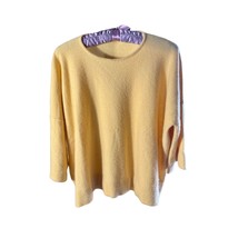 Scottish Cashmere Sweater 100%  ESKANDER Pale Yellow Shade Luxury Brand - £111.13 GBP