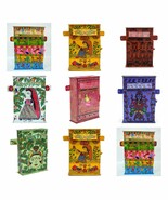 Joharibazar Hand Painted Designer Mail Postal Letter Box for Home Décor B - $220.11 CAD