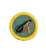 Vintage Girl Scout Badge Minstrel Cadette 1963-1979 Cheesecloth - $13.48 CAD