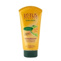 Lotus Herbals Soyasmooth Proteína Crema Deep Conditioner 150G Pelo Growth Care - £15.42 GBP