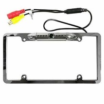 Audiotek AT-110LCC Universal License Plate Rear View Reverse Camera SILVER - $73.99