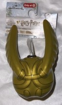 Hallmark Harry Potter Golden Snitch Game Decoupage Christmas Tree Ornament New - £11.14 GBP