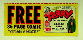 Terry and the Pirates Coupon for Free Comic from Canada Dry Purchase - 1955 - £45.47 GBP