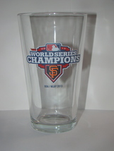 2012 WORLD SERIES CHAMPIONS - SAN FRANCISCO GIANTS - Budweiser Pint Glas... - £27.42 GBP