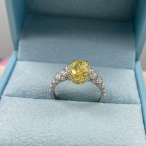 Igi 2.01 Karat Oval Brillantschliff Kunstdiamanten Grown Diamantring 18k... - $131,370.81 MXN