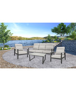 Modern Sofa &amp; Club Chair Seating Set - Seashell Arm - $4,000.15 CAD