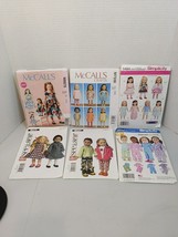 American Girl 18&quot; My Generation Doll Clothes Patterns LOT of 6 Factory Folded - £14.70 GBP