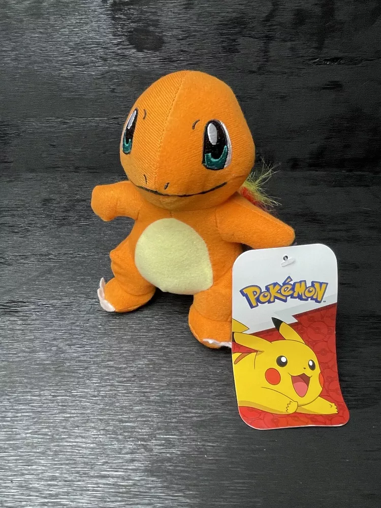 Official Pokemon &quot;&quot;Charmander&quot;&quot; Toy Factory Stuffed Plush Orange NWT - $20.40