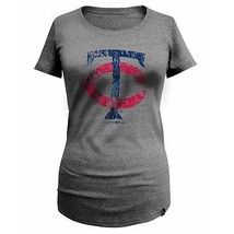 MLB Woman&#39;s Twin Minnesota  Club Short Sleeve Tee L  - £14.91 GBP