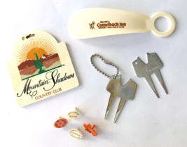 Mountain Shadows PGA Golf Tag Camelback Inn Shoe Horn Ball Markers Divot... - $29.02