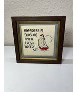 Cmplted Framed Vtng RARE Serendipity Designs CrossStitch Small Wonders S... - $282.35 MXN