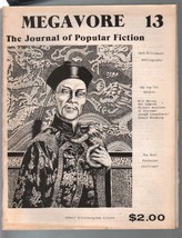 Megavore #13 1981-Jornal Of Popular Fiction-Fu Manchu-pulps-VG - $54.32