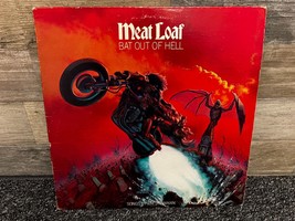 Meat Loaf ‎– Bat Out Of Hell 1977 Vinyl 33 RPM Epic ‎– BL 34974 Orange L... - £12.18 GBP
