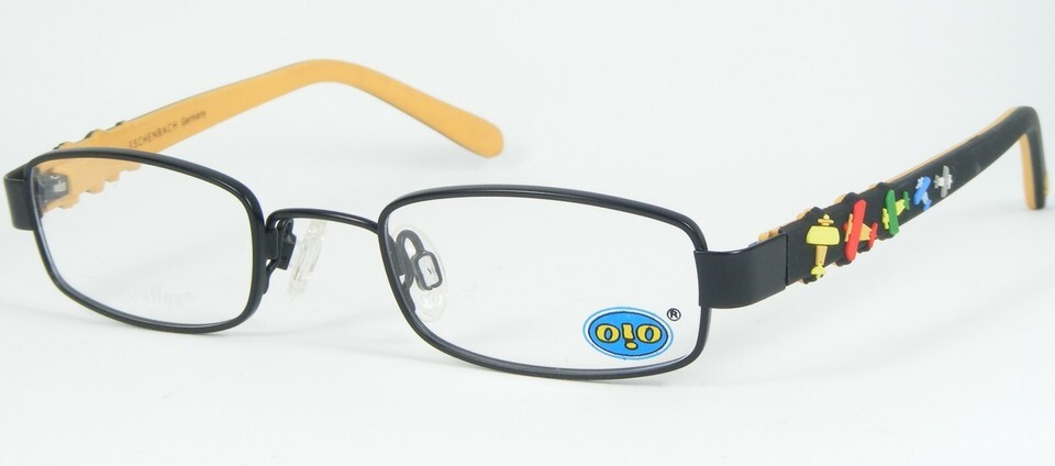 Oio by ESCHENBACH TITANflex Kids 830039 10 BLACK EYEGLASSES GLASSES 41-1... - $29.70