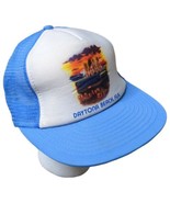 Vtg Daytona Beach Fla Haulin Ass Airbrush Style Snapback Trucker Hat Cap... - £17.61 GBP