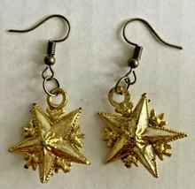 Vintage Mini Star Gold Tone Fun Charms Costume Jewelry T3 - $12.99